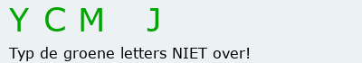 Bevestigingscode
