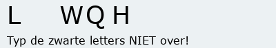 Bevestigingscode