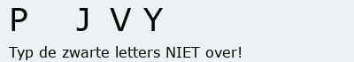 Bevestigingscode