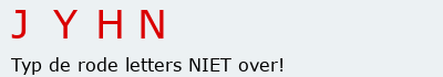 Bevestigingscode