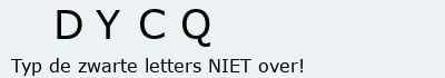 Bevestigingscode