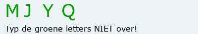 Bevestigingscode