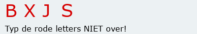 Bevestigingscode