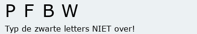Bevestigingscode