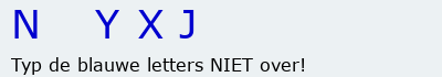 Bevestigingscode