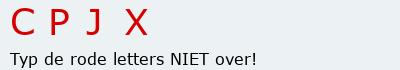 Bevestigingscode