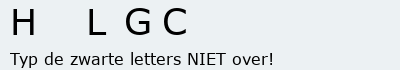 Bevestigingscode