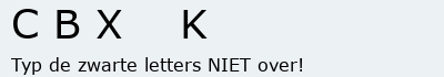 Bevestigingscode