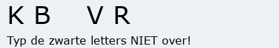 Bevestigingscode