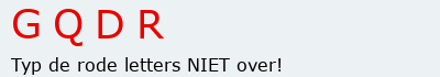 Bevestigingscode
