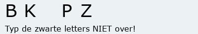 Bevestigingscode