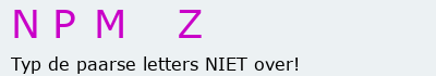 Bevestigingscode
