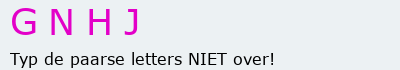 Bevestigingscode