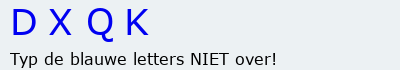 Bevestigingscode
