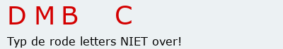 Bevestigingscode