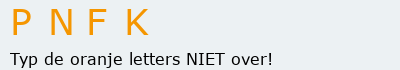 Bevestigingscode