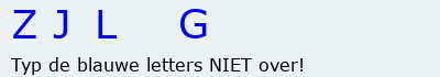 Bevestigingscode