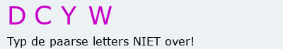 Bevestigingscode