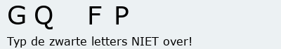 Bevestigingscode