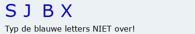 Bevestigingscode