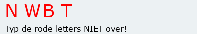 Bevestigingscode