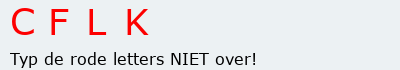 Bevestigingscode