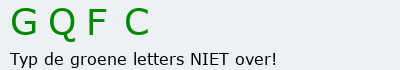 Bevestigingscode
