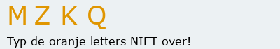 Bevestigingscode