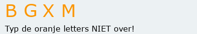 Bevestigingscode