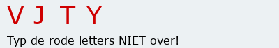 Bevestigingscode