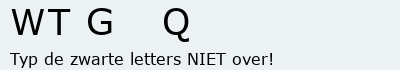Bevestigingscode
