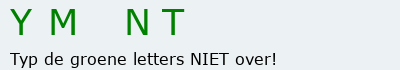 Bevestigingscode