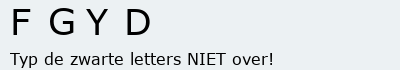 Bevestigingscode