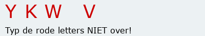 Bevestigingscode