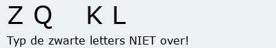 Bevestigingscode