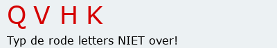 Bevestigingscode