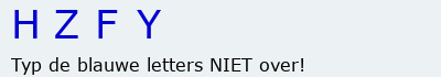 Bevestigingscode
