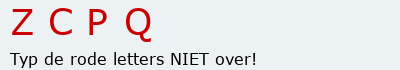Bevestigingscode
