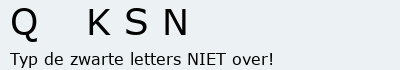 Bevestigingscode