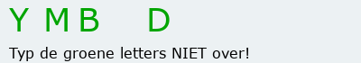 Bevestigingscode