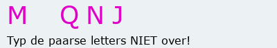 Bevestigingscode