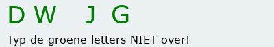 Bevestigingscode