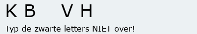 Bevestigingscode