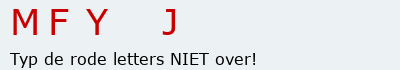 Bevestigingscode