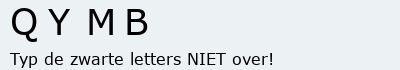 Bevestigingscode