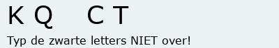 Bevestigingscode
