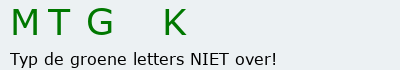 Bevestigingscode