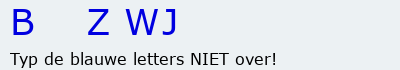 Bevestigingscode