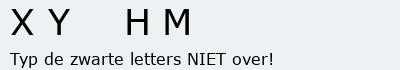 Bevestigingscode