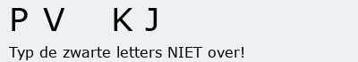 Bevestigingscode